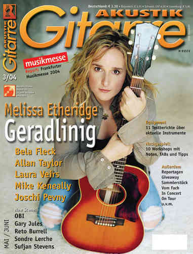 Ausgabe 3/2004 des Fachmagazins AKUSTIK GITARRE