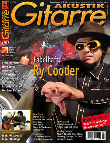 Ausgabe 3/2007 des Fachmagazins AKUSTIK GITARRE