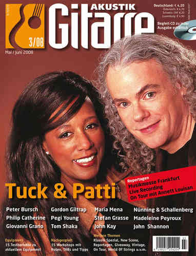 Ausgabe 3/2008 des Fachmagazins AKUSTIK GITARRE