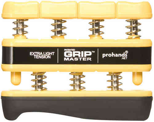 Prohands Gripmaster fingertrainer x-light (yellow)