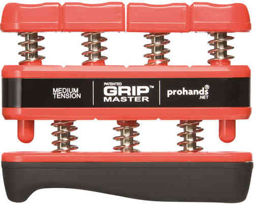Prohands Gripmaster fingertrainer medium (red)