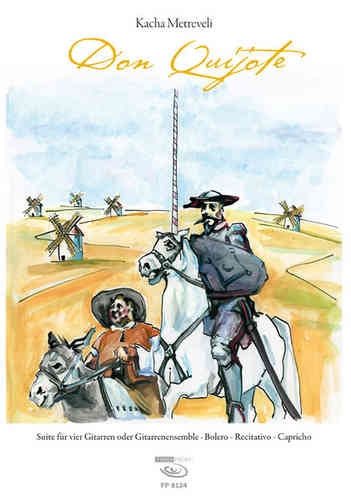 Kacha Metreveli – Don Quijote (Buch + CD)