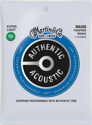 Martin 'Authentic Acoustic SP' Phosphor Bronze 12-String (MA-500)