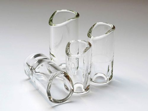The Rock Slide - gegossenes Glas