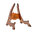 Ortega Ständer für Ukulele aus Birkensperrholz (Farbe braun)